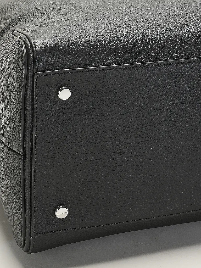 BOSS | Sac en cuir - Sac de voyage MADISON | Noir
