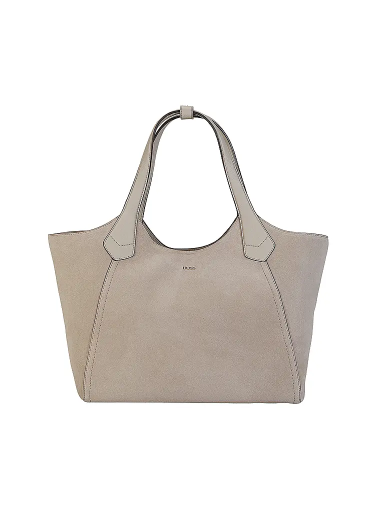BOSS | Sac en cuir - Sac Hobo LENAH | Beige