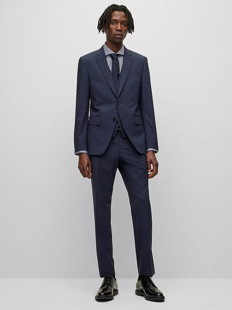 BOSS | Sakko Slim Fit Huge | Bleu