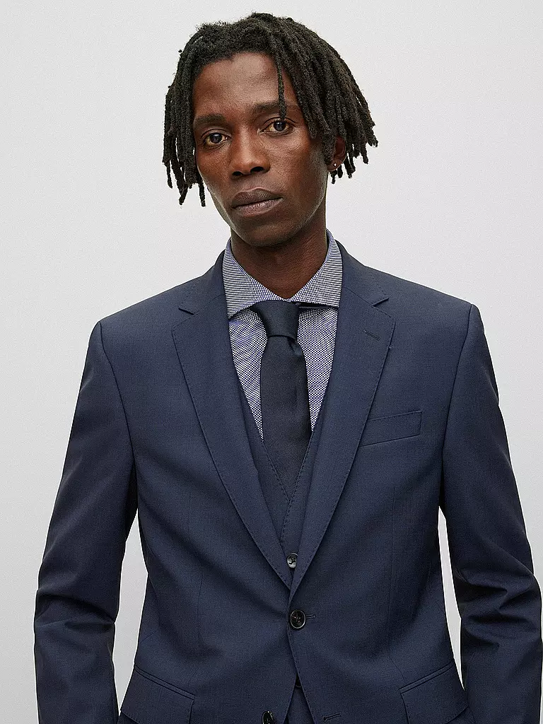 BOSS | Sakko Slim Fit Huge | Bleu