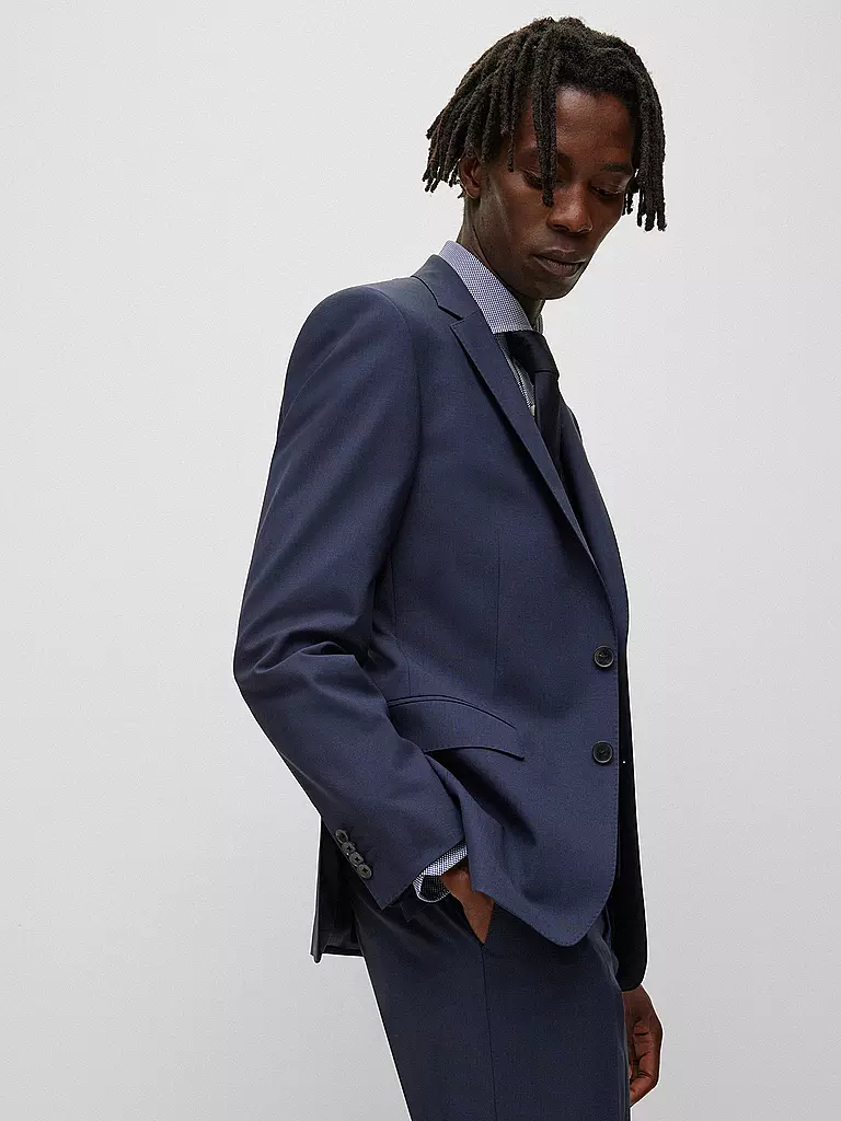 BOSS | Sakko Slim Fit Huge | Bleu