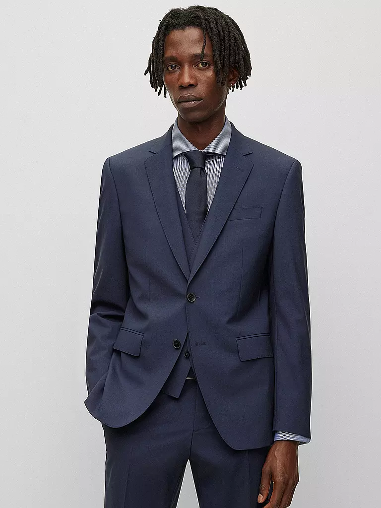BOSS | Sakko Slim Fit Huge | Bleu