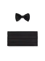 BOSS | Set 2-teillig Kummerbund und Fliege | Noir