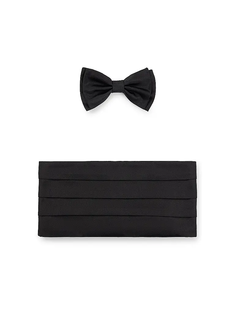 BOSS | Set 2-teillig Kummerbund und Fliege | Noir