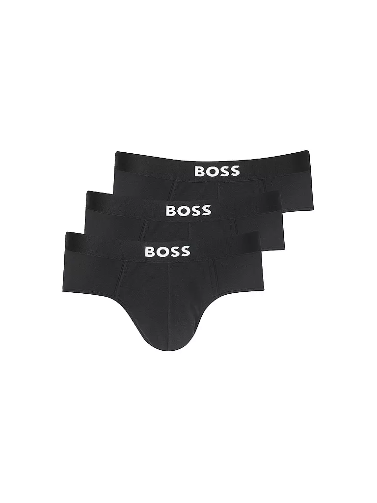 BOSS | Slip lot de 3 BOSS ONE noir | Noir