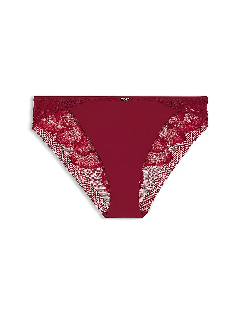 BOSS | Slip PEONY LACE rouge foncé | 