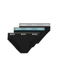 BOSS | Slip POWER ouvert, lot de 3, divers | Noir