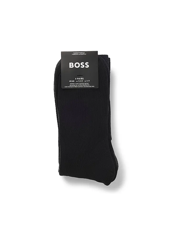 BOSS | Socken 3er Pkg. open miscellaneous
Marke: BOSS
Farbe: schwarz
Kategorien: Mode,Herren
Tags: Multi Pack
Material: Baumwolle,Stretch
Musterung: Unifarben
Stil: Smart Business
Details: Logo |
