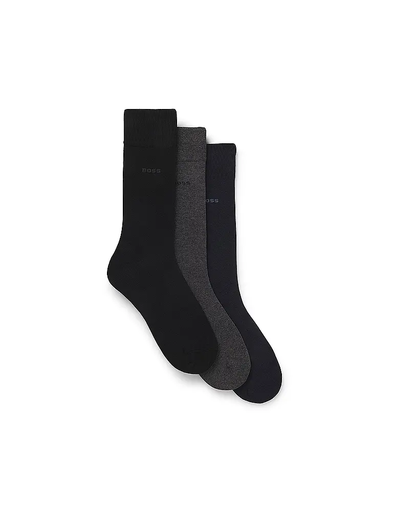 BOSS | Socken 3er Pkg. open miscellaneous | Noir