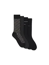 BOSS | Socken 4er Pkg. black | Noir