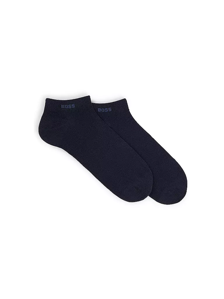 BOSS | Socquettes lot de 2 bleu foncé | dunkelblau