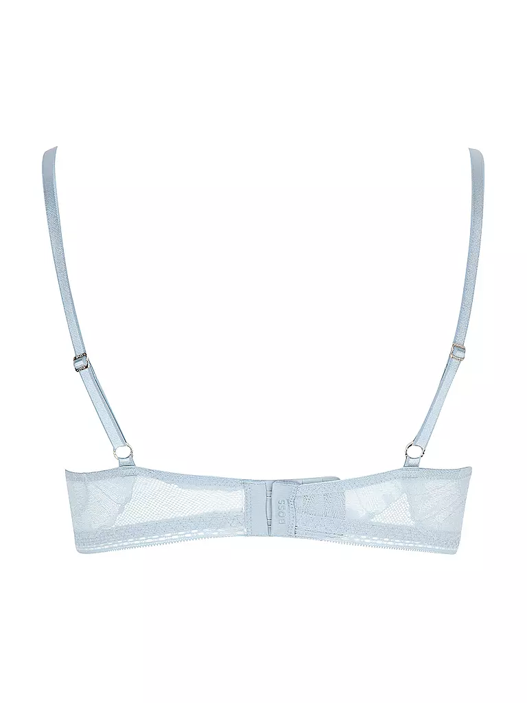 BOSS | Soutien-gorge à armatures HALF PAD_PEONY LACE bleu clair | Bleu clair