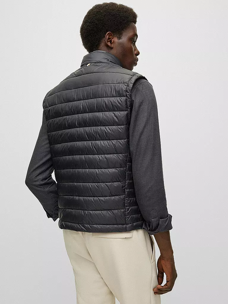 BOSS | Steppgilet | schwarz