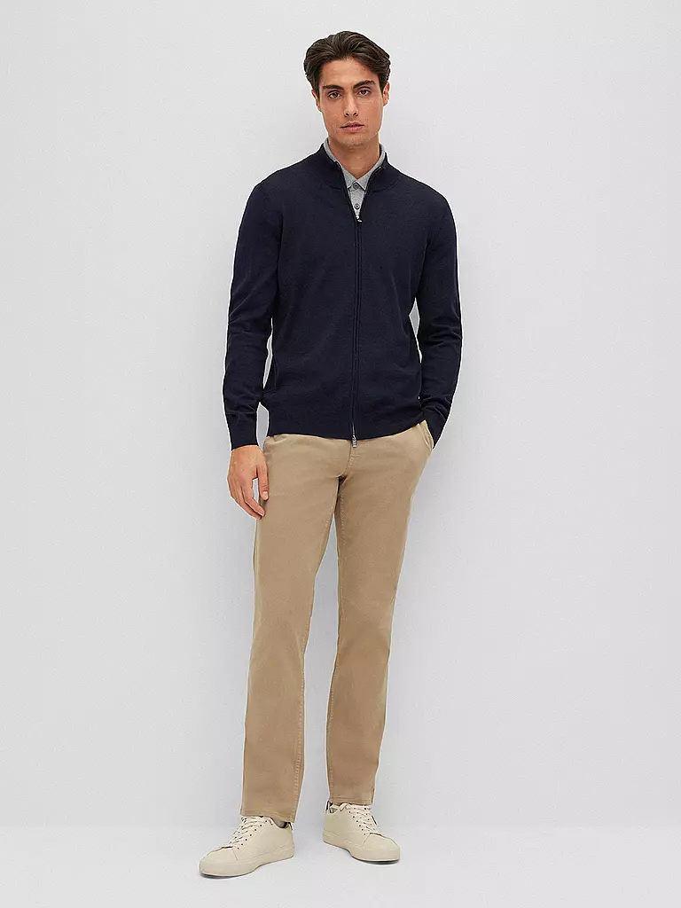 BOSS | Strickjacke Balonso | dunkelblau