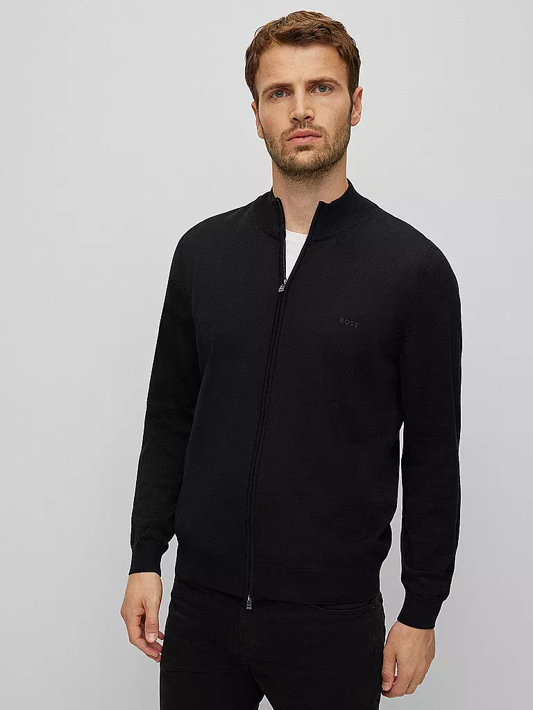 BOSS | Strickjacke BALONSO | Noir