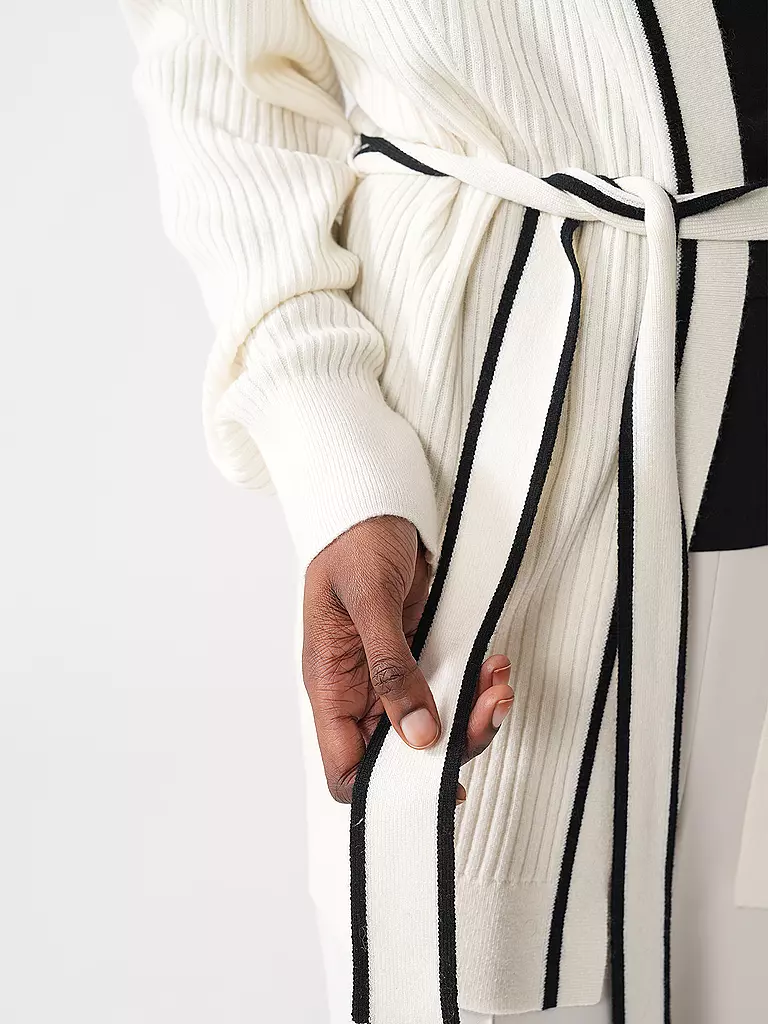 BOSS | Strickjacke | Blanc