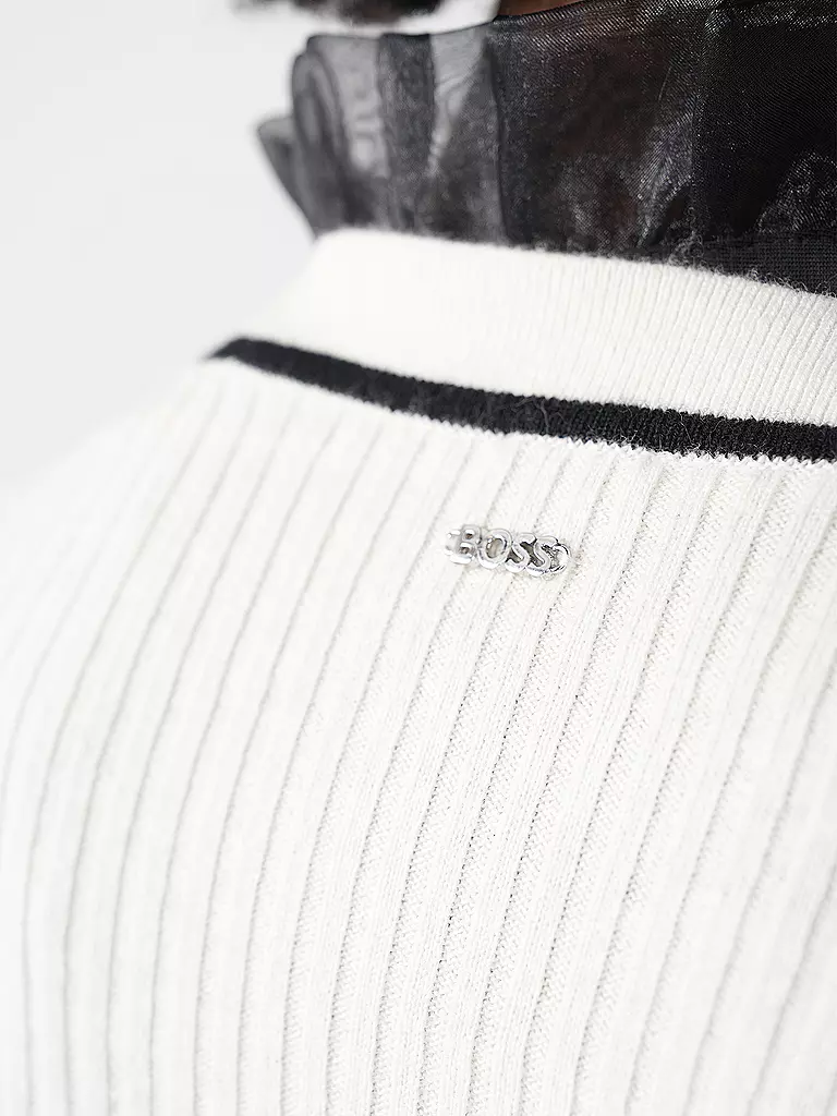 BOSS | Strickjacke | Blanc