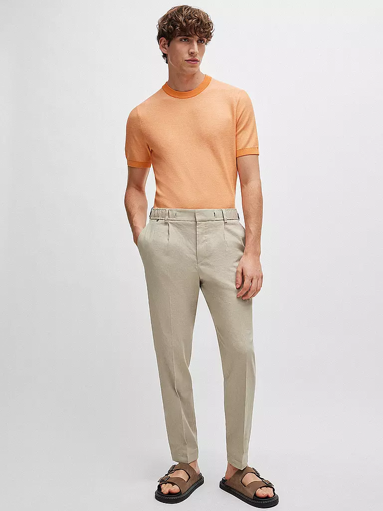 BOSS | Strickshirt TANTINO | Orange