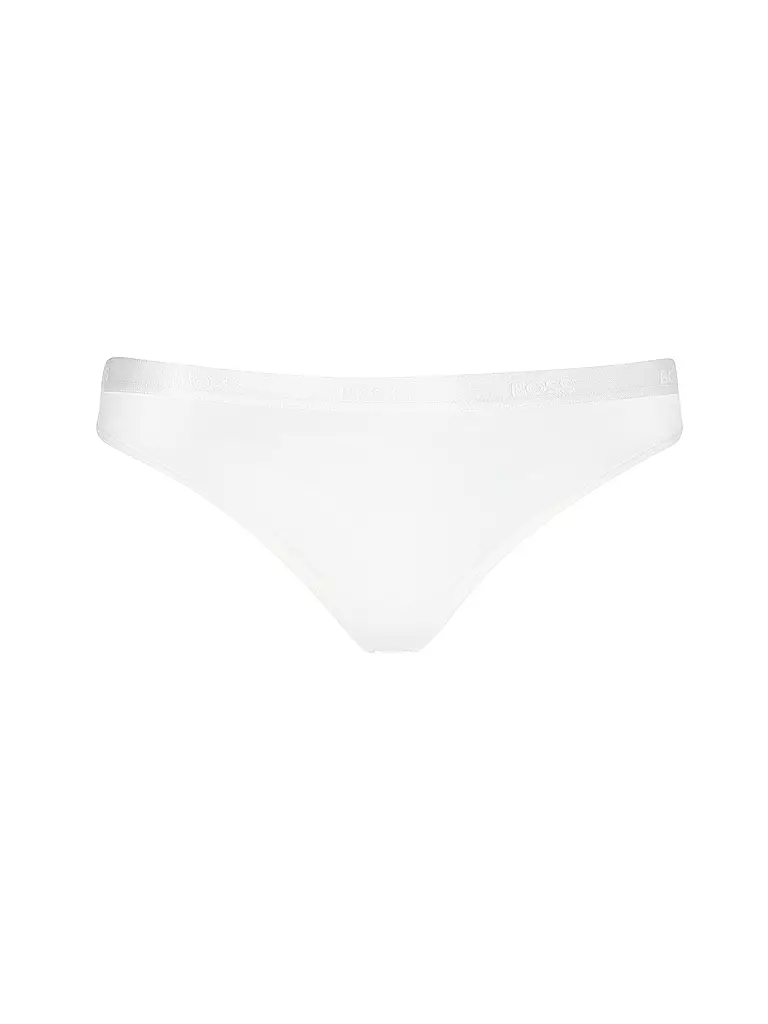 BOSS | String open white | Crème