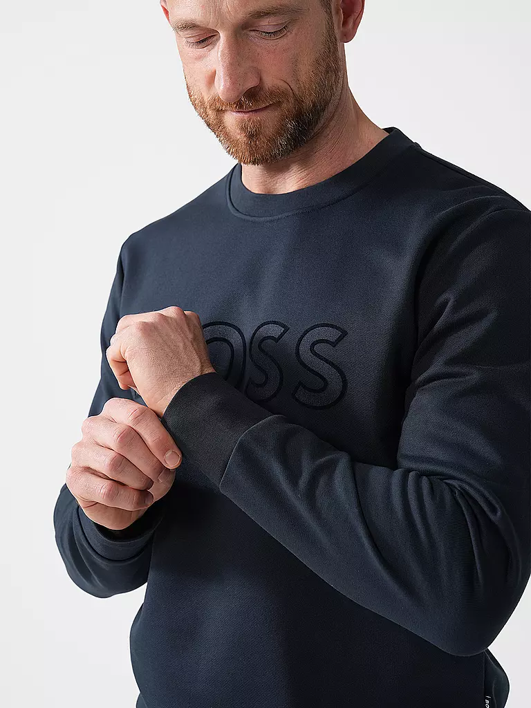 BOSS | Sweater SOLERI | Bleu foncé