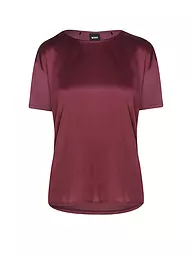 BOSS | T-shirt blouse ESANDY | Rouge foncé