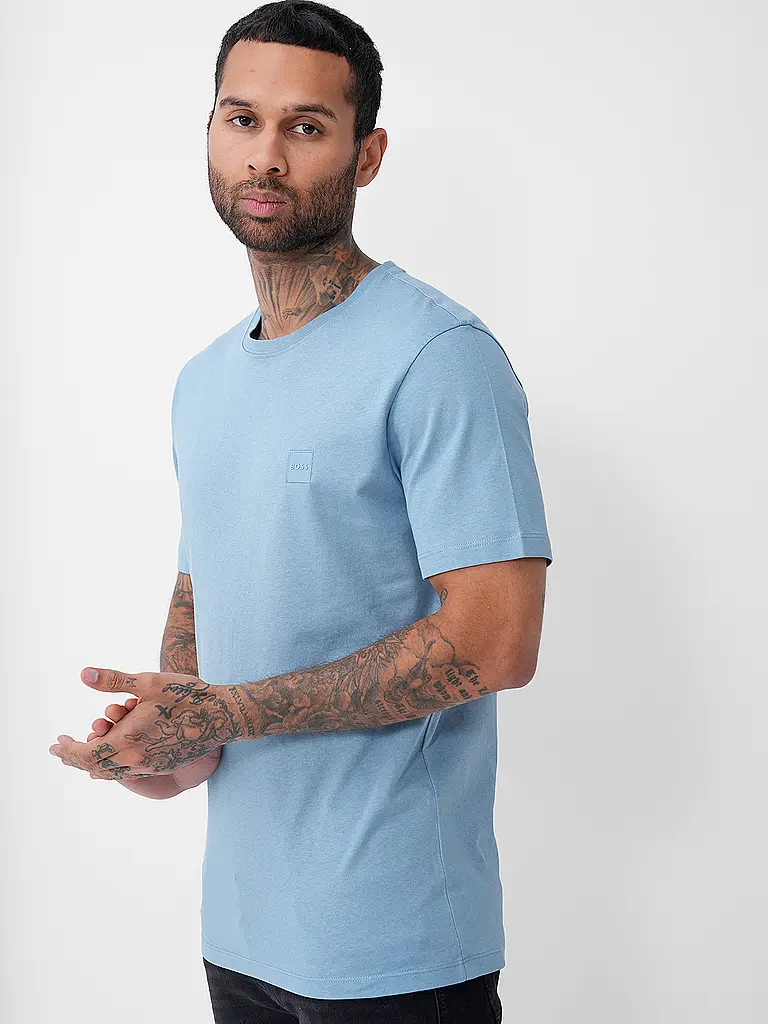 BOSS | T-shirt coupe décontractée TALES | hellblau