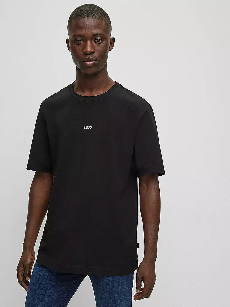 BOSS | T-shirt Coupe décontractée TCHUP | Noir