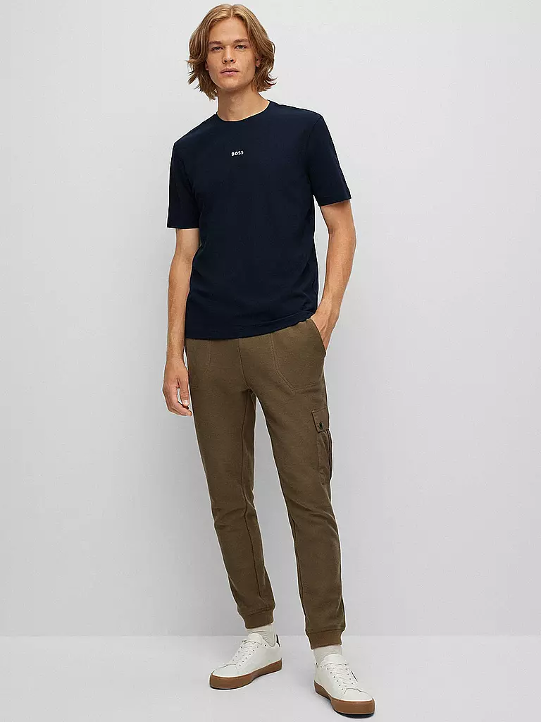 BOSS | T-shirt Coupe décontractée TCHUP | Bleu
