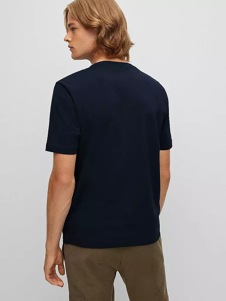 BOSS | T-shirt Coupe décontractée TCHUP | Bleu