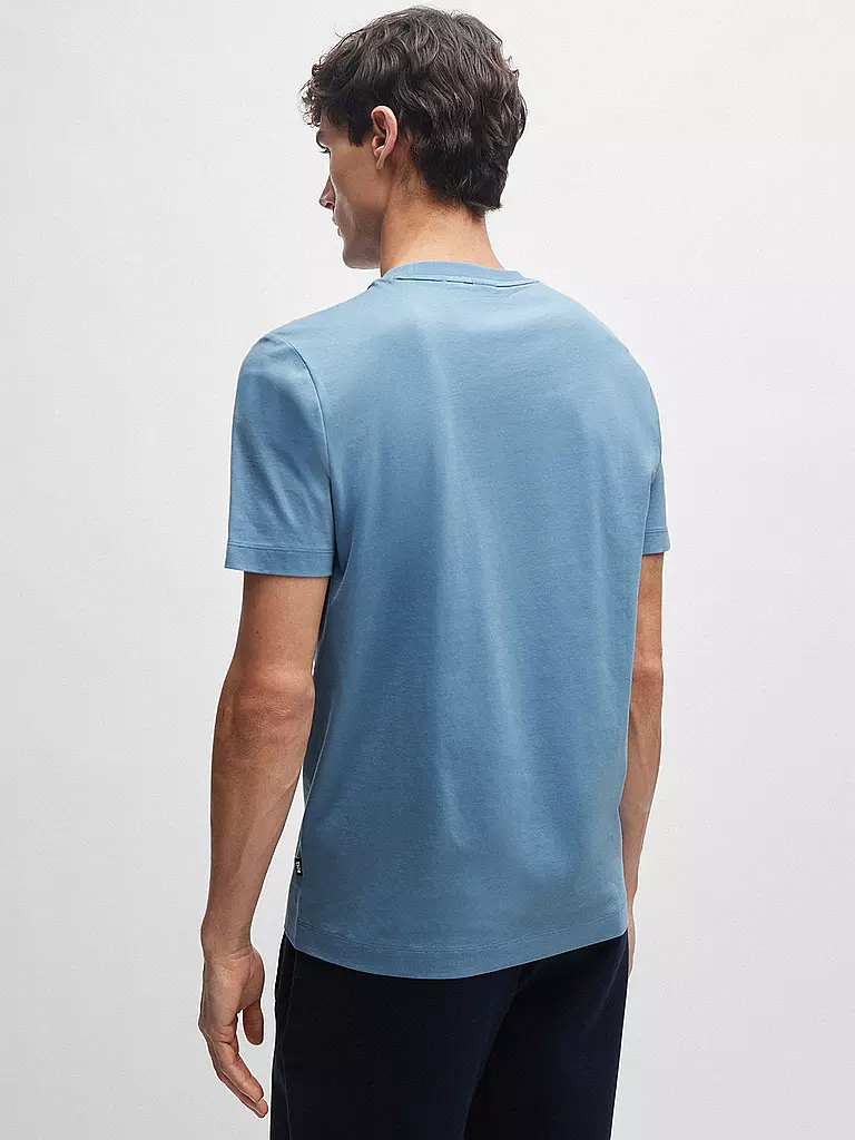 BOSS | T-shirt coupe droite THOMPSON 01 | blau