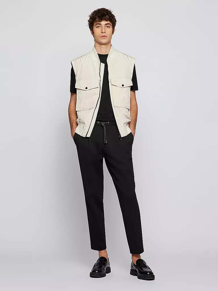 BOSS | T-shirt coupe droite THOMPSON | schwarz
