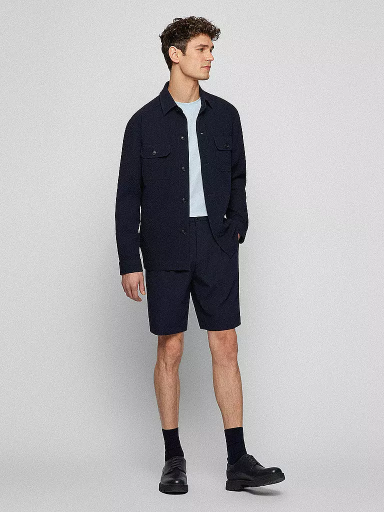 BOSS | T-shirt coupe droite THOMPSON | hellblau