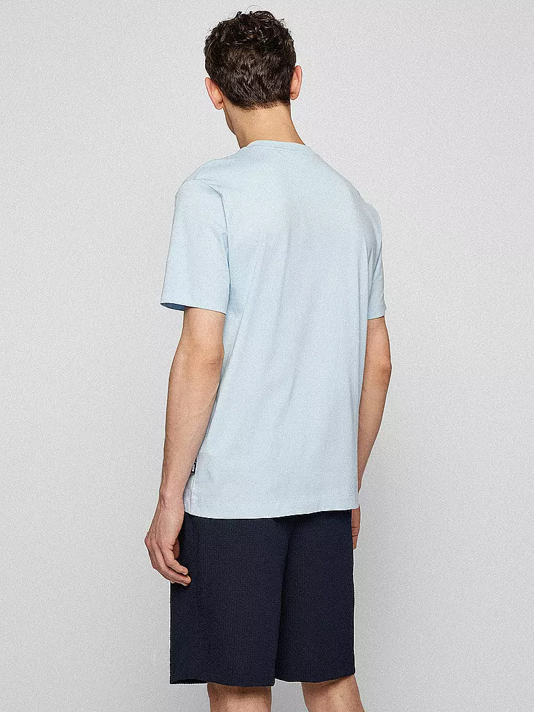 BOSS | T-shirt coupe droite THOMPSON | hellblau