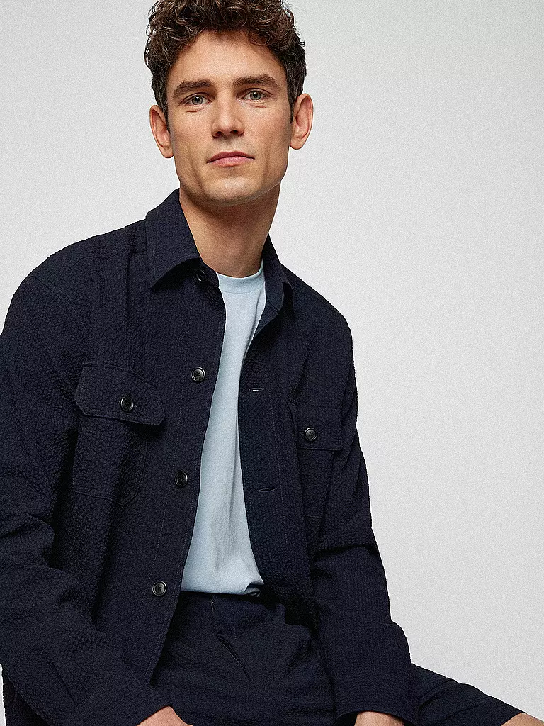 BOSS | T-shirt coupe droite THOMPSON | hellblau