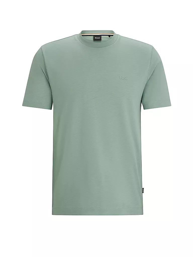BOSS | T-shirt coupe regular THOMPSON 01 | hellgrün