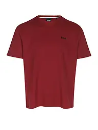 BOSS | T-shirt de détente | Rouge foncé