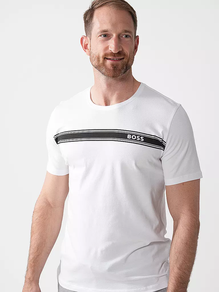 BOSS | T-shirt de détente | weiss