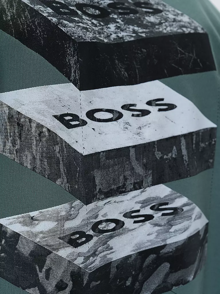 BOSS | T-Shirt GEOLOGICAL | Pétrole