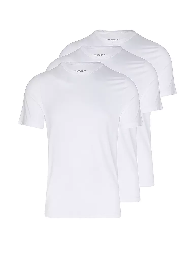 BOSS | T-shirt lot de 3 blanc | weiss