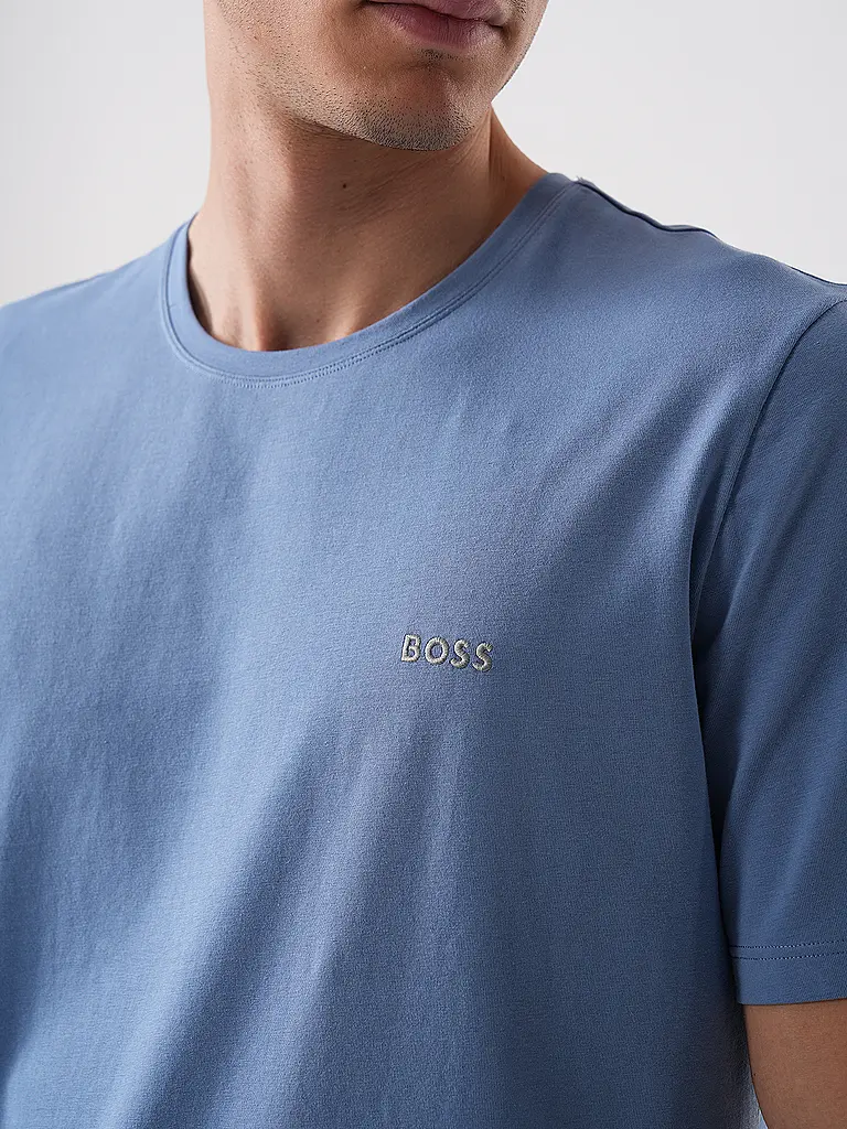 BOSS | T-shirt Loungewear | Bleu