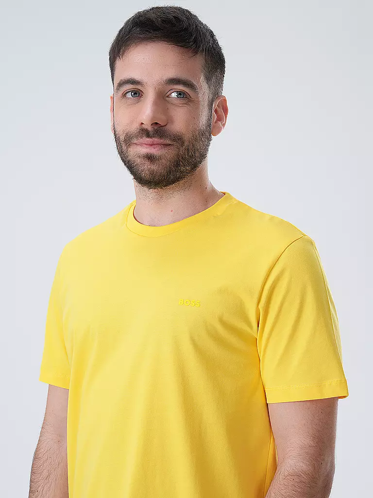 BOSS | T-Shirt Regular Fit THOMPSON 01 | Jaune