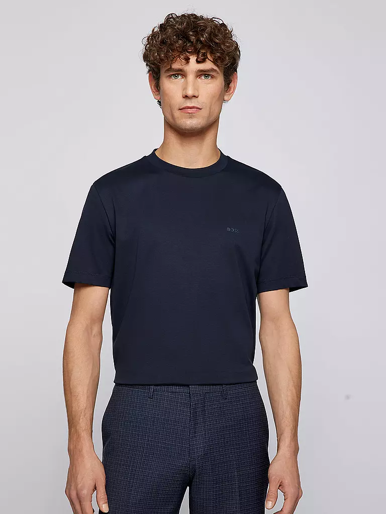 BOSS | T-shirt Regular Fit THOMPSON | dunkelblau