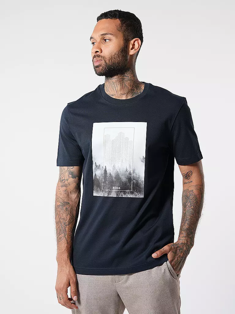 BOSS | T-Shirt TE-FOREST | Bleu