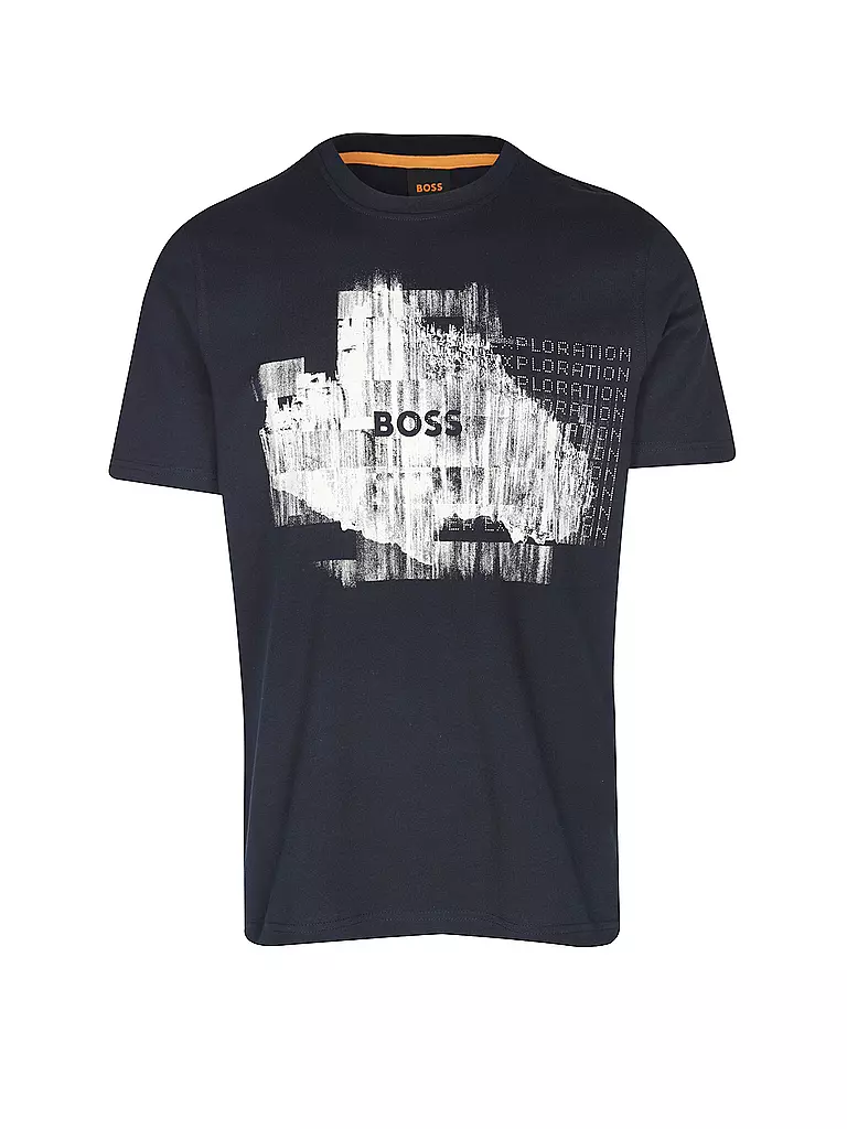 BOSS | T-Shirt TE_ALIEN | Bleu