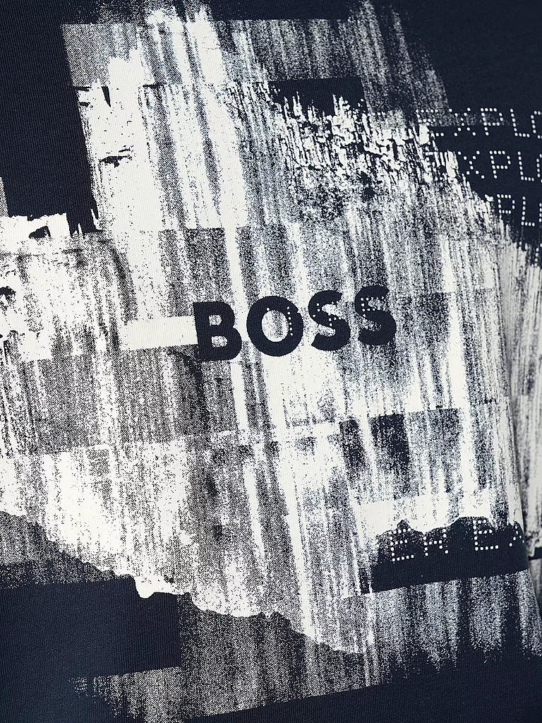 BOSS | T-Shirt TE_ALIEN | Bleu