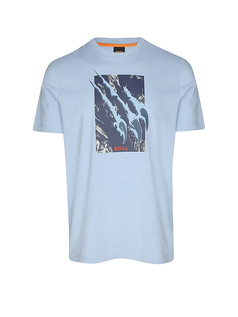 BOSS | T-Shirt TE_ANIMALI | Bleu clair