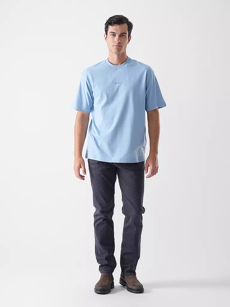 BOSS | T-shirt TE_AVIATOR | Bleu clair