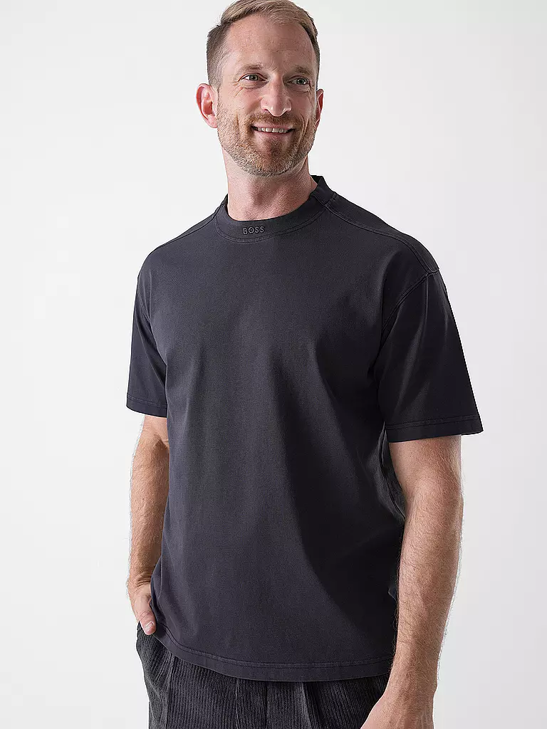 BOSS | T-shirt TE_DYE | schwarz