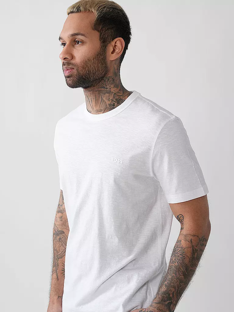 BOSS | T-Shirt TEGOOD | weiss