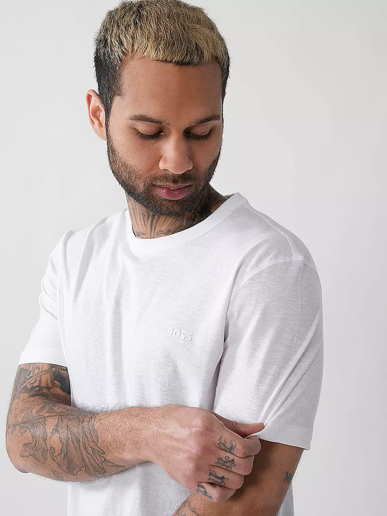 BOSS | T-Shirt TEGOOD | weiss